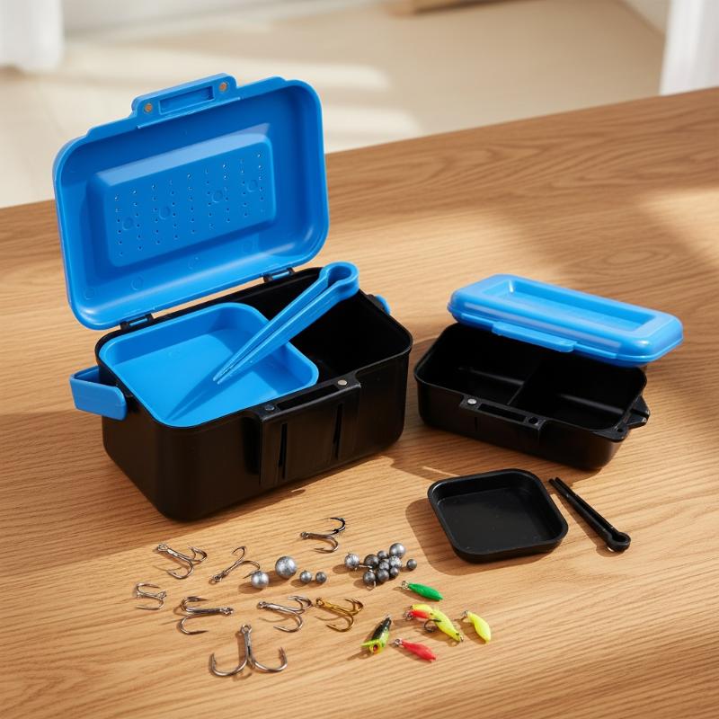 Fishing Lure Box - Belde Taşınabilir Olta Takımı Kutusu Canlı