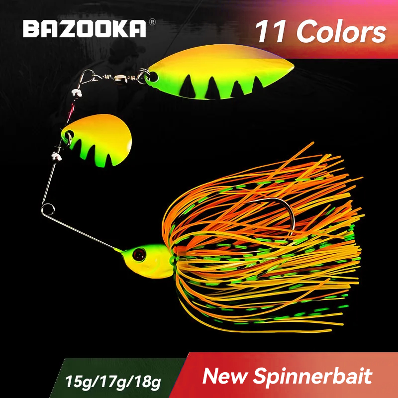 Fishing Lure Buzzbait - Bazuka 15g 18g Spinnerbait Balıkçılık Cazibesi