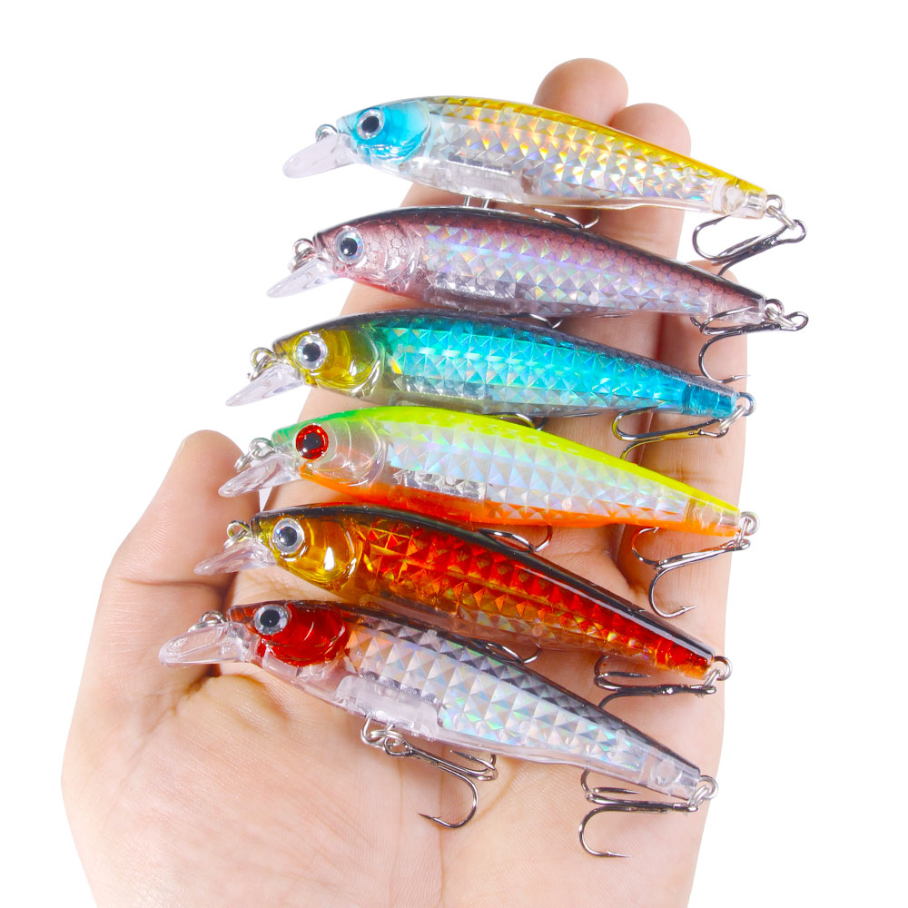Fishing Lure Jerkbait - 1 adet Minnow balıkçılık cazibesi seti