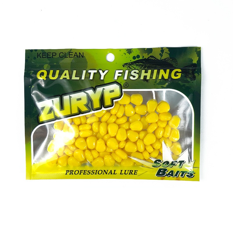 Fishing Lure Topwater - 100 adet Silikon Mısır Kokusu Yumuşak