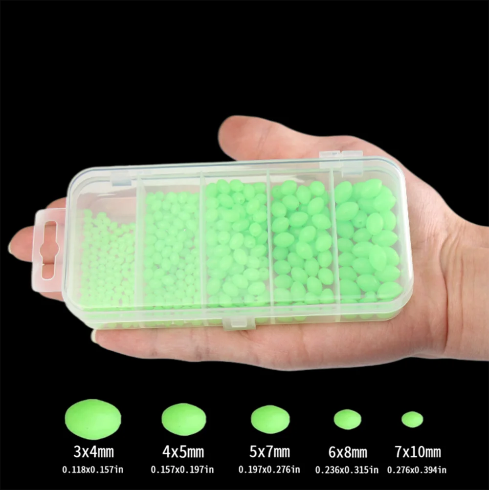 Fishing Lure Soft Plastic - B 375 Adet/Set Gece Işıldayan Balıkçılık