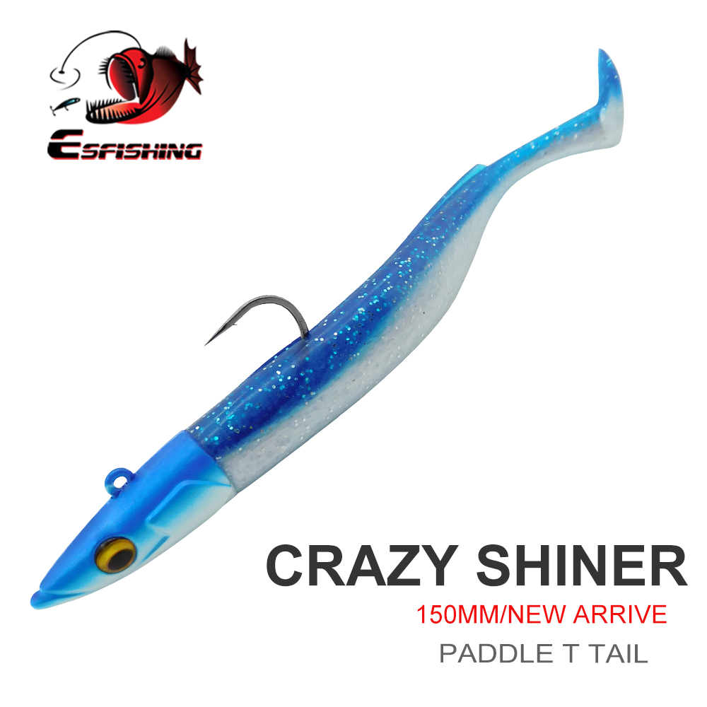 Fishing Lure Soft Plastic - ESFISHING Yumuşak Balık Yemleri, 150 mm