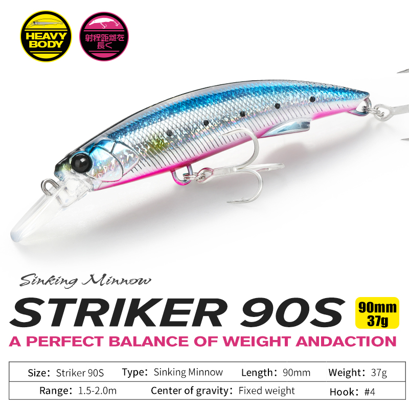 TSURINOYA 90S Ağır Minnow Bata - Fishing Lure Buzzbait incelemesi ve fiyatı