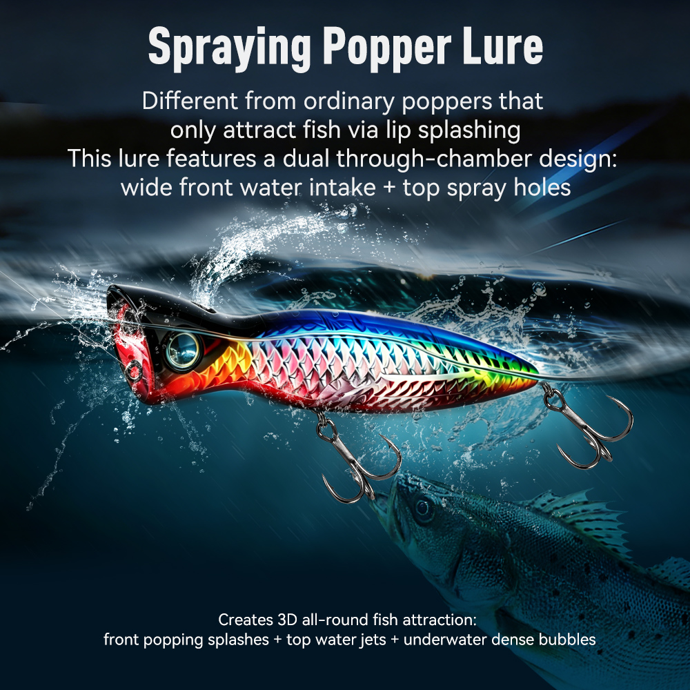 Kingdom Basstaor Popper Yemi 9 - Fishing Lure Topwater incelemesi ve fiyatı
