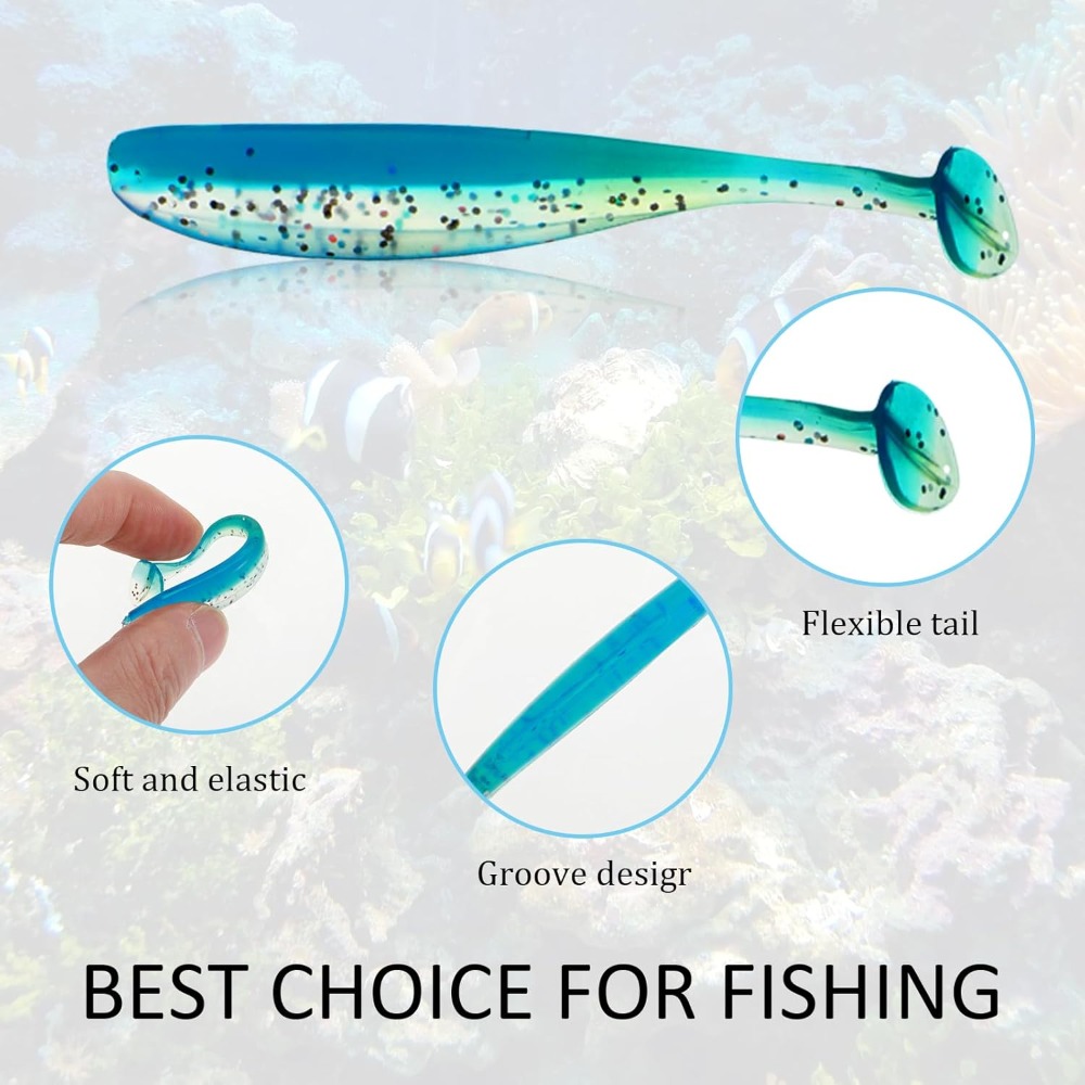 40 adet Mikro Yumuşak Balıkçıl - Fishing Lure Swimbait incelemesi ve fiyatı