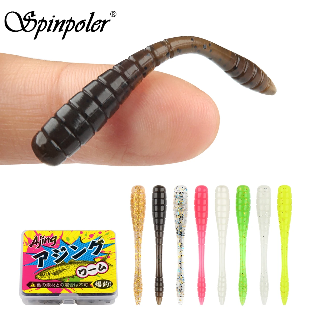 Spinpoler TPR Ajing Yumuşak Ye - Fishing Lure Topwater incelemesi ve fiyatı